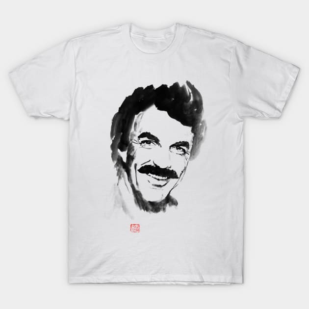 tom selleck T-Shirt by pechane